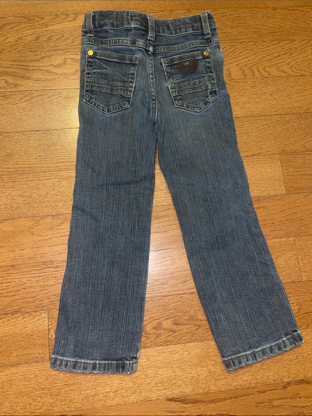 Kids Classic Straight-Leg Denim Jeans - Blue
